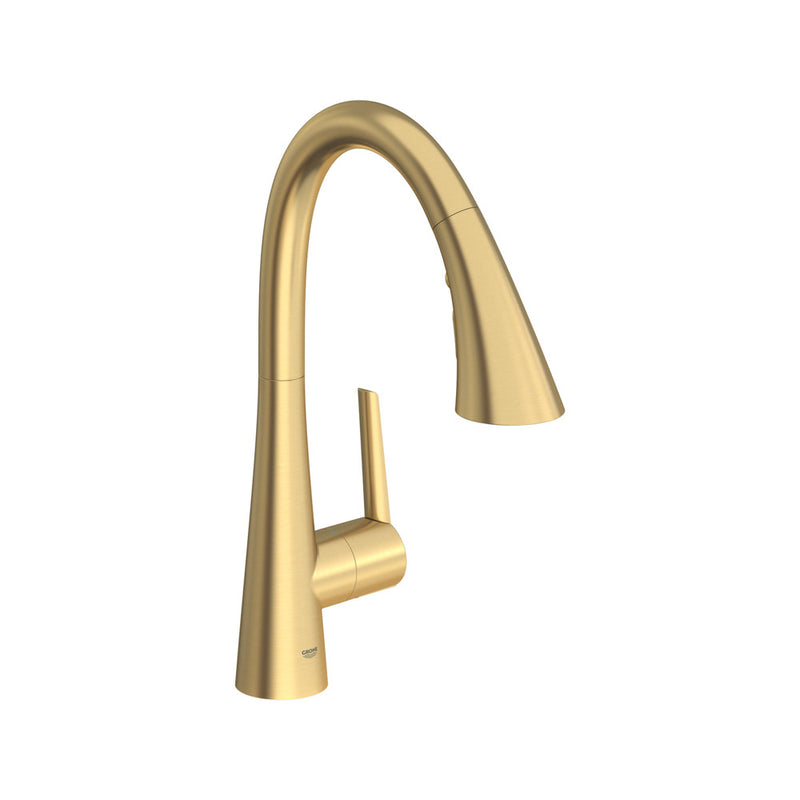 Grohe 30368 Grohe Zedra Single-Handle Pull Down Triple Spray Bar Faucet 6.6 L/min - 1.75 GPM