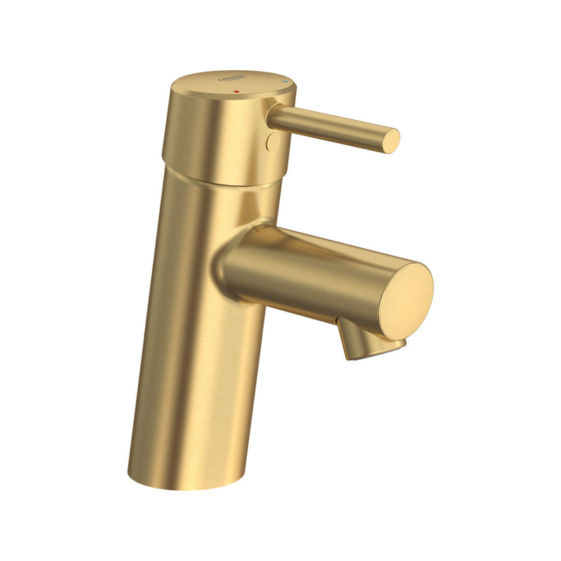 Grohe 34270 Concetto Single Hole Single-Handle S-Size Bathroom Faucet 4.5 L/min - 1.2 GPM Less Drain
