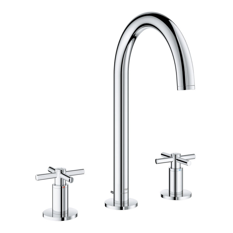 Grohe 20659 Atrio New 8-inch Widespread 2-Handle M-Size Bathroom Faucet 1.2 GPM