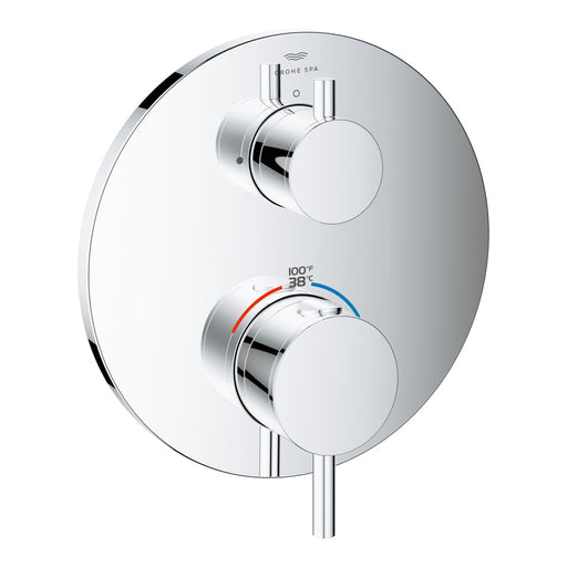 Grohe 24360 Atrio New Single Function 2-Handle Thermostatic Valve Trim