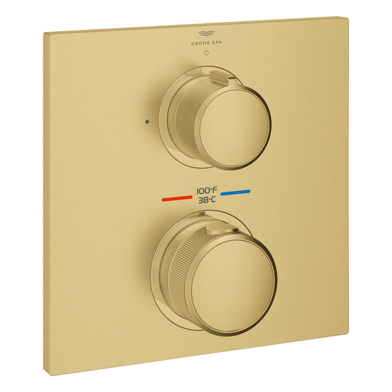 Grohe 29177 Allure New Single Function 2-Handle Thermostatic Valve Trim