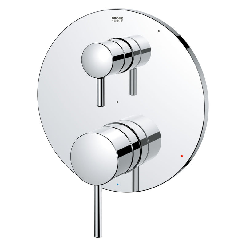Grohe 29423 Timeless Pressure Balance Valve Trim With 2-Way Diverter With Cartridge