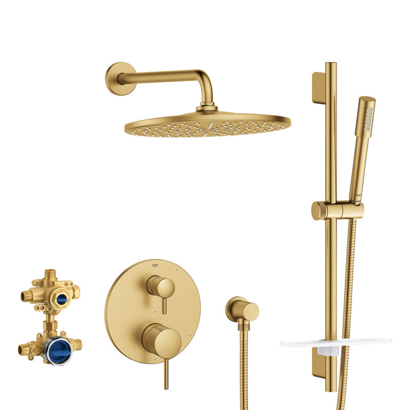 Grohe 29430 Timeless Pressure Balance Rain Shower Set