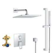 Grohe 29432 Eurocube Pressure Balance Rain Shower Set