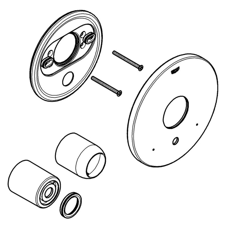 Grohe 47642 Escutcheon