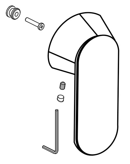Grohe 49157 Eurosmart Cosmopolitan Pressure Balance Valve Trim Lever