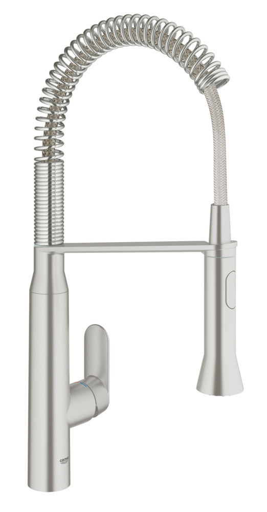 Grohe 31380 K7 Single-Handle Semi-Pro Dual Spray Kitchen Faucet 6.6 L/min - 1.75 GPM