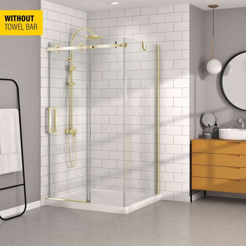 Zitta Bellini 2.0 Bellini 32 brushed gold clear return panel