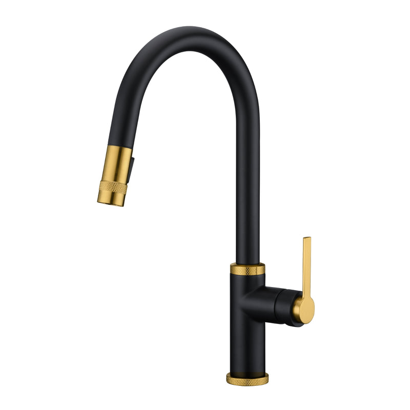 Empyrean Golden Night Pull-out Kitchen Faucet GK-20