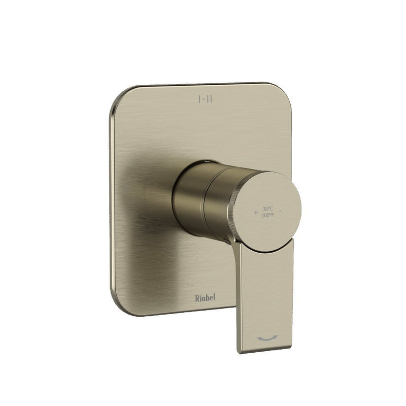 Riobel Fresk TFR23 2-way Type T/P (thermostatic/pressure balance) coaxial valve trim (Without Rough-in)