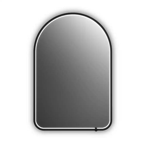 Kalia Nox Arc Rounded Corners Led Lighting Mirror 24 X 36 With Touch Switch For Color Temperature Control