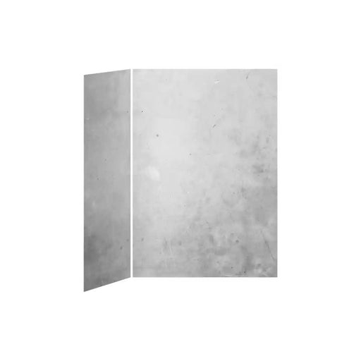 Kalia 60X32 Concrete 60X32 2-Panel Shower Wall Kit For Corner Installation - Concrete Gloss