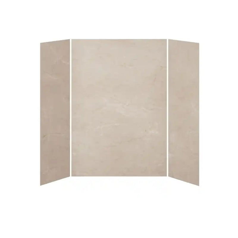 Kalia 32X60X32 Minerals 60X32 3-Panel Shower Wall Kit For Alcove Installation - Minerals Gloss