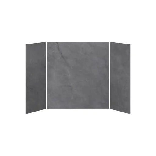 Kalia 32X60X32 Concrete 60X32 3-Panel Bath Shower Wall Kit - Concrete