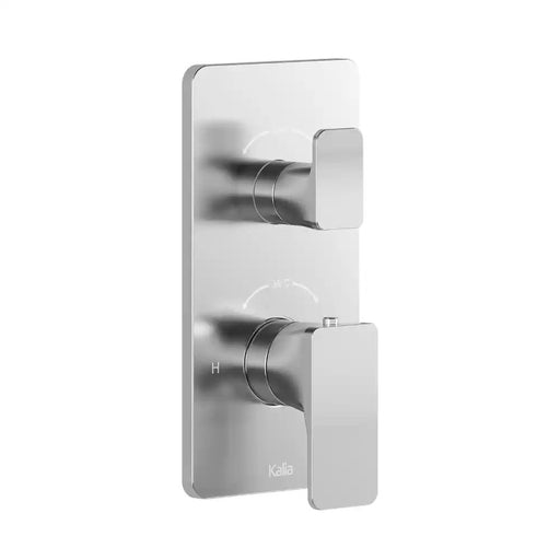 Kalia Kareo Square Decorative Trim For 2-Way Or 3-Way Type T/P 1/2" Valve With Diverter