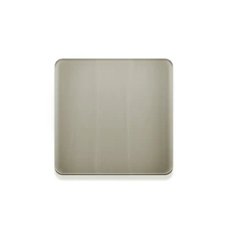 Kalia Push Drain With Overflow Assembly With 68mm Square Flat Cap