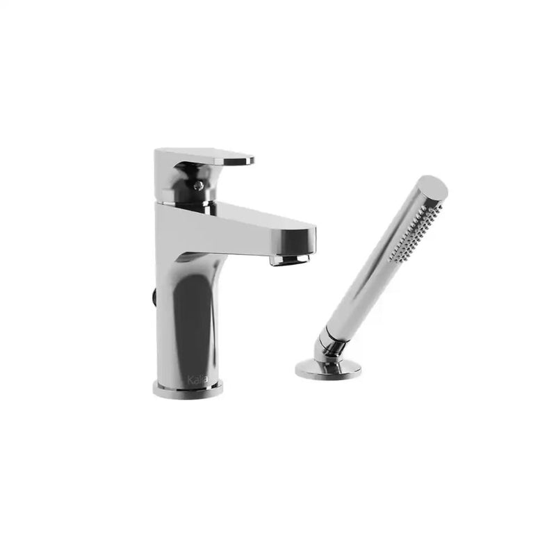 Kalia Kontour 2-Piece Deckmount Tub Filler With Handshower