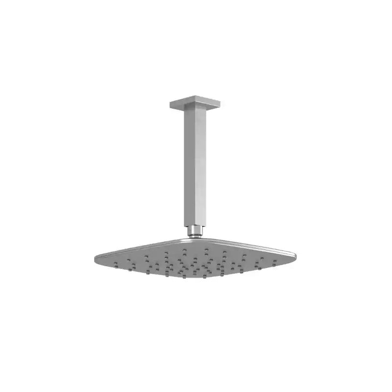 Kalia Grafik Plus 251mm X 251mm (9 ?" X 9 ?") Rainhead And 203mm (8") Vertical Ceiling Arm