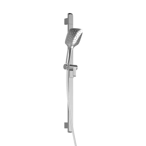 Kalia Grafik Plus 2-Jet Handshower Wallbar And 60" Flexible And Soft PVC Hose Assembly