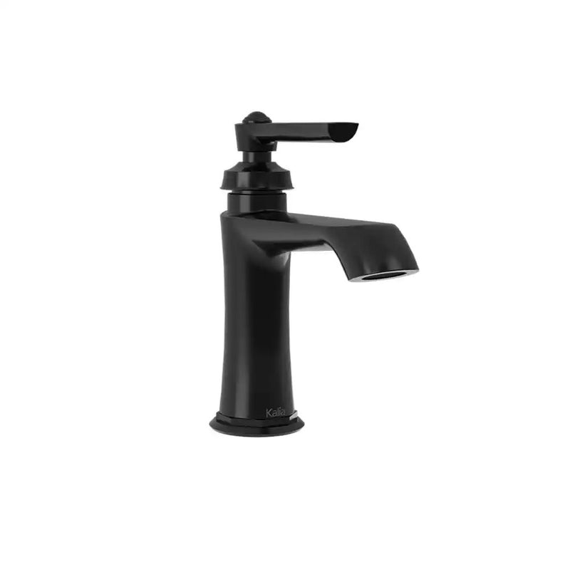 Kalia Rustik Single Hole Lavatory Faucet With Push Drain And Overflow