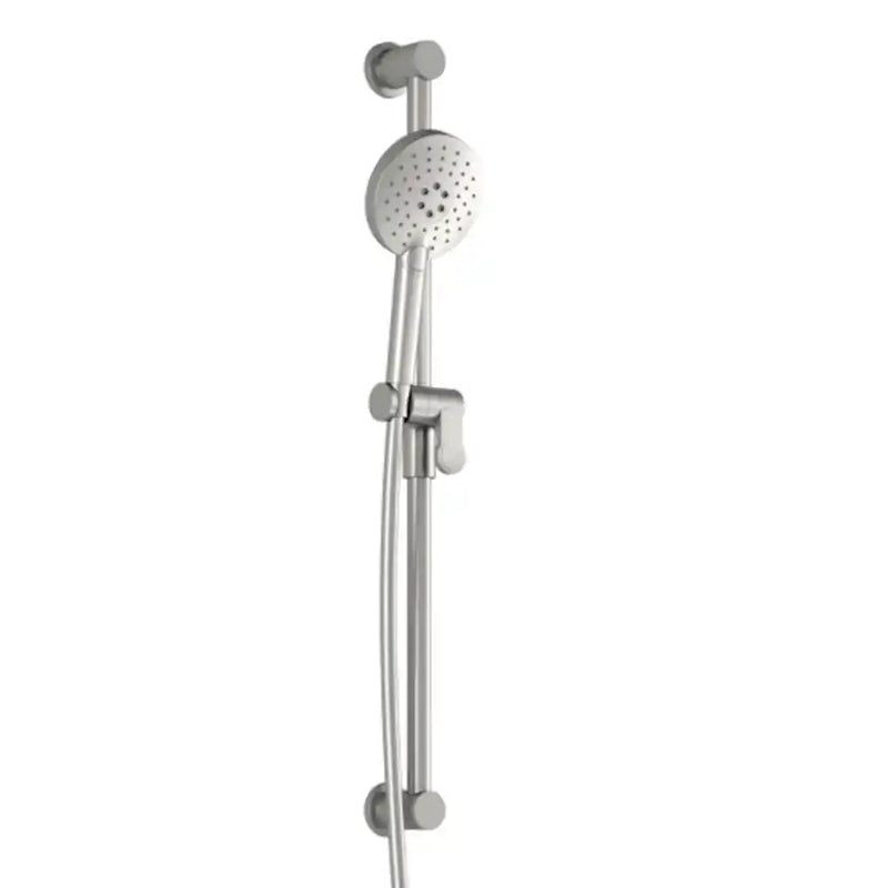 Kalia 2-Jet Handshower, Wallbar And 60" Flexible And Soft PVC Hose Assembly