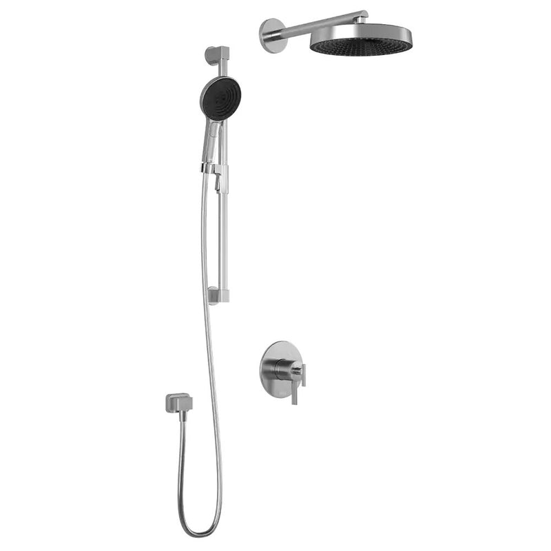 Kalia Roundone TCD1 Premia Aquatonik T/P Coaxial Shower System With Wallarm