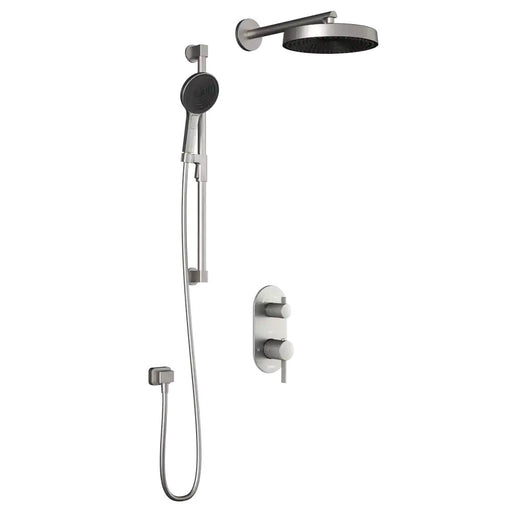 Kalia Roundone TD2 Premia Aquatonik T/P With Diverter Shower System With Wallarm