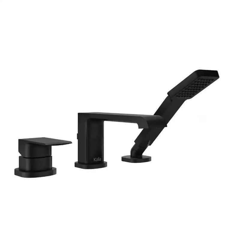 Kalia Sobrio 3-Piece Deckmount Tub Filler With Handshower