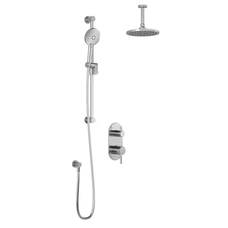 Kalia Preciso TD2 Aquatonik T/P With Diverter Shower System With Vertical Ceiling Arm