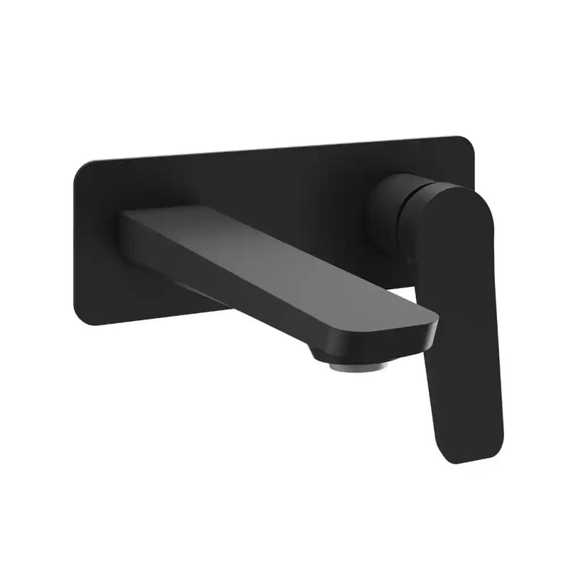 Kalia Moroka Wallmount Lavatory Faucet With Push Drain With Overflow
