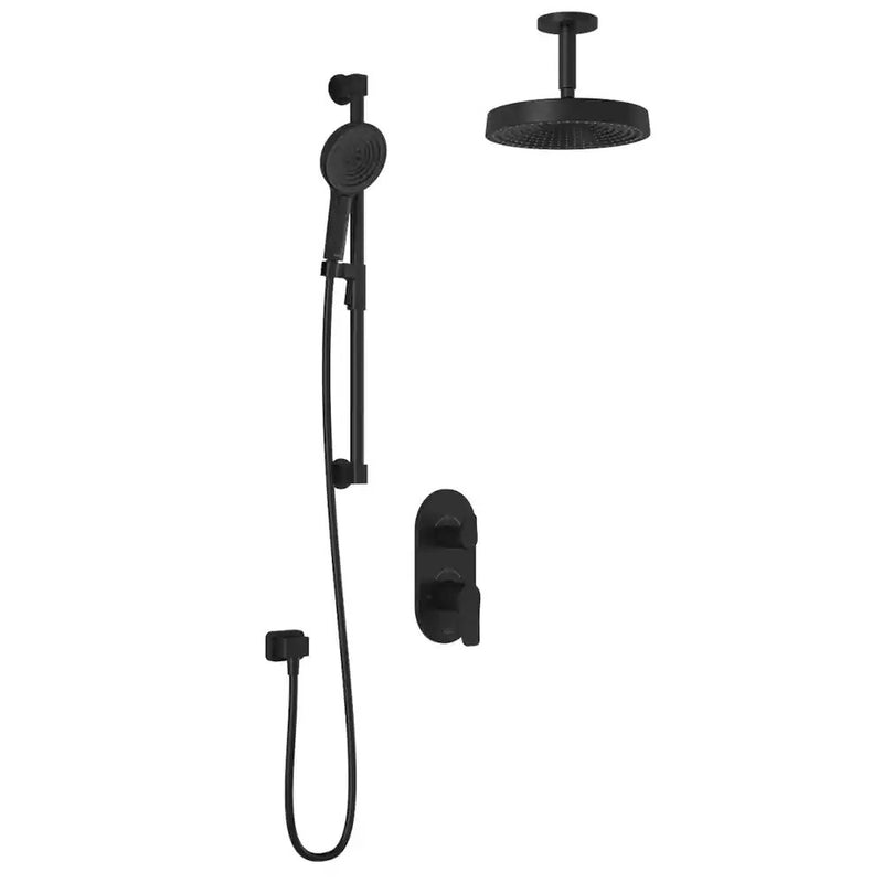 Kalia Moroka TD2 Premia Aquatonik T/P With Diverter Shower System With Vertical Ceiling Arm