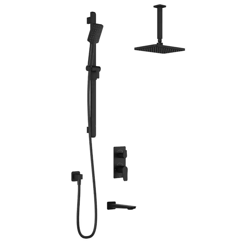 Kalia Moroka TD3 Aquatonik T/P With Diverter Shower System With Vertical Ceiling Arm