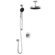 Kalia Moroka TCD1 Premia Aquatonik T/P Coaxial Shower System With Vertical Ceiling Arm