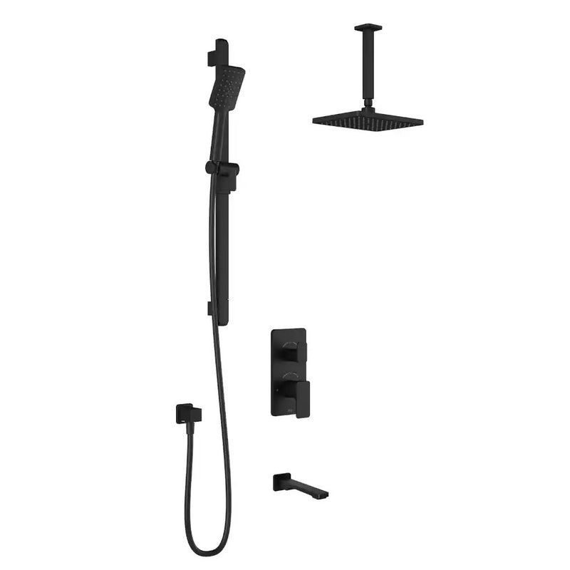 Kalia Kareo TD3 Aquatonik T/P With Diverter Shower System With Vertical Ceiling Arm