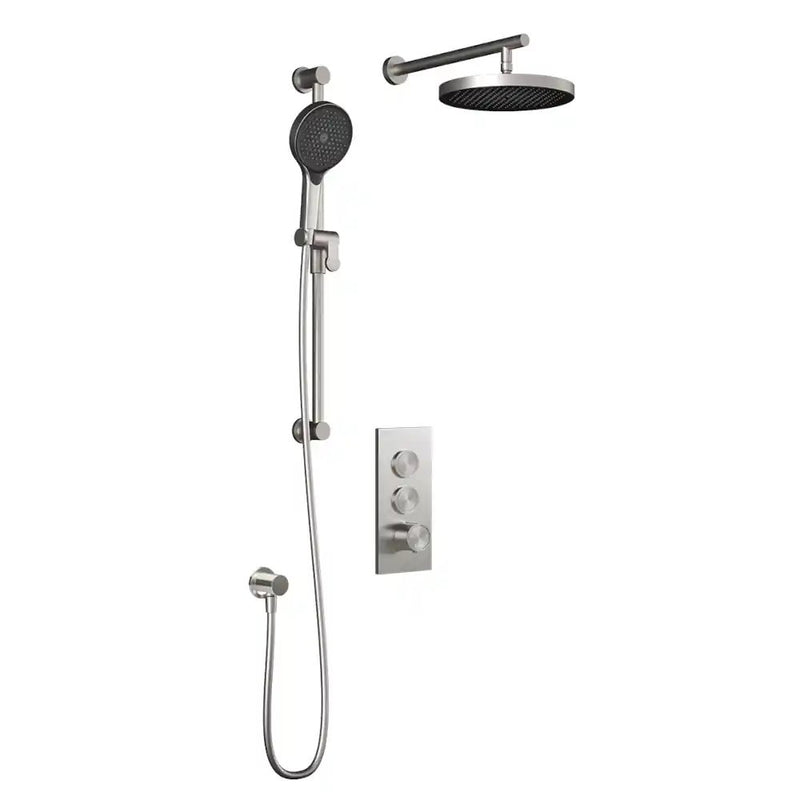 Kalia Moroka TB2 Plus Aquatonik T/P Push-Button Shower System With Wallarm