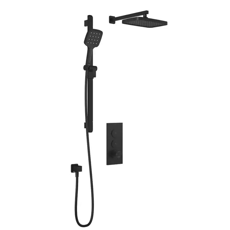 Kalia Kareo TB2 Plus Aquatonik T/P Push-Button Shower System With Wallarm