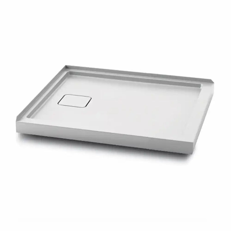 Kalia Kover 48X32 Rectangular Acrylic Shower Base 48X32 With Left Drain And Integrated Tiling Flange On 2 Sides