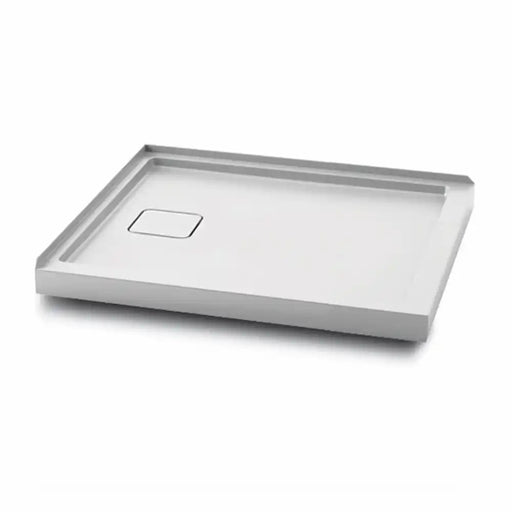 Kalia Kover 48X32 Rectangular Acrylic Shower Base 48X32 With Left Drain And Integrated Tiling Flange On 2 Sides