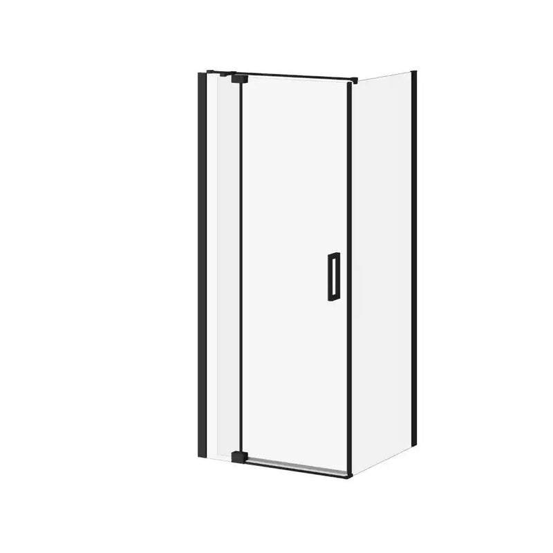 Kalia Distink With Kaliaprotek (Box 1 Of 2)36"X77" 2-Panel Pivot Shower Door Duraclean Glass With Film For Corner Installation