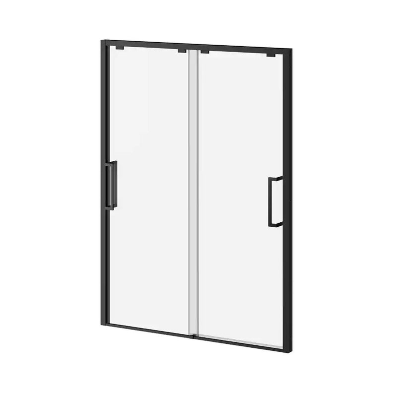 Kalia Ikonik Bypass (Box 1 Of 2) 60"X79" Sliding Shower Door Duraclean Glass - One Mobile Panel With Jambs For Alcove Installati