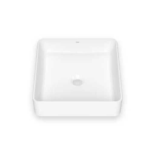 Kalia Urba Square Porcelain Washbasin With Neopur Coating For Drop-In Installation