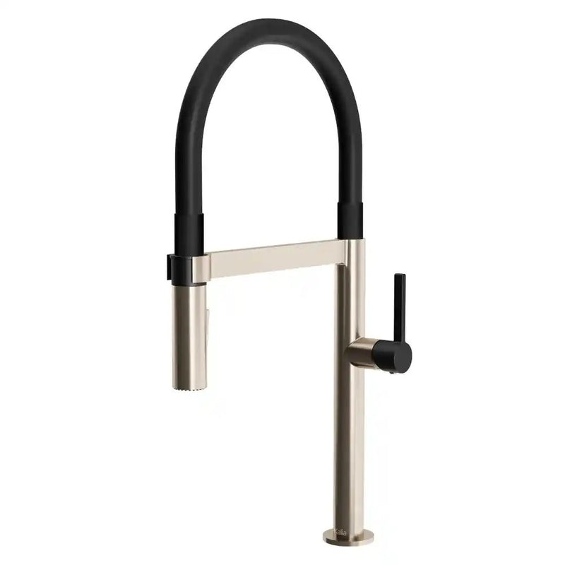 Kalia Exki Diver PVC Hose Single Handle Kitchen Faucet Pull-Down Dual Spray