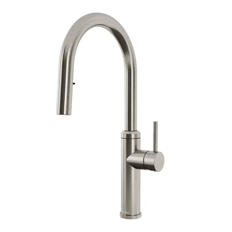 Kalia Enora Diver Single Handle Kitchen Faucet Pull-Down Dual Spray