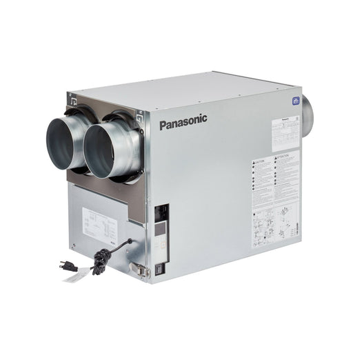 Panasonic BalancedHome Elite 150 CFM ERV - Side Port - Temperate Climate Zone Exhaust Only mode