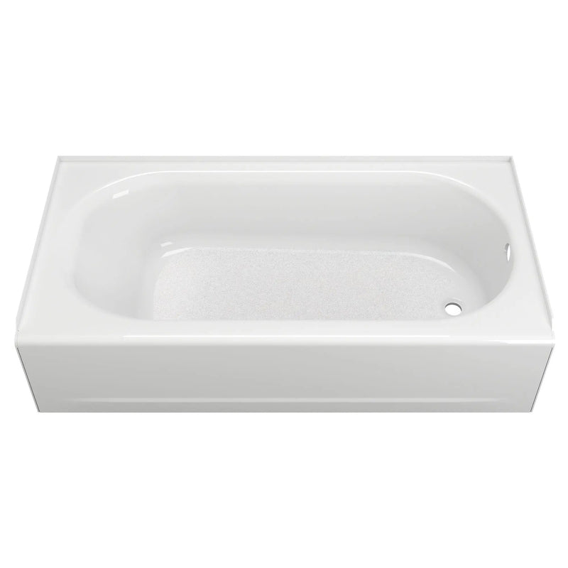 American Standard Princeton PRO Steel 60 x 30-inch Above Floor Rough Integral Apron Bathtub with Right-Hand Outlet