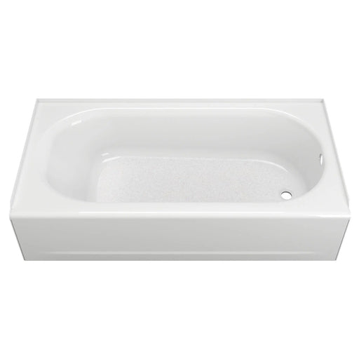 American Standard Princeton PRO Steel 60 x 30-inch Above Floor Rough Integral Apron Bathtub with Right-Hand Outlet