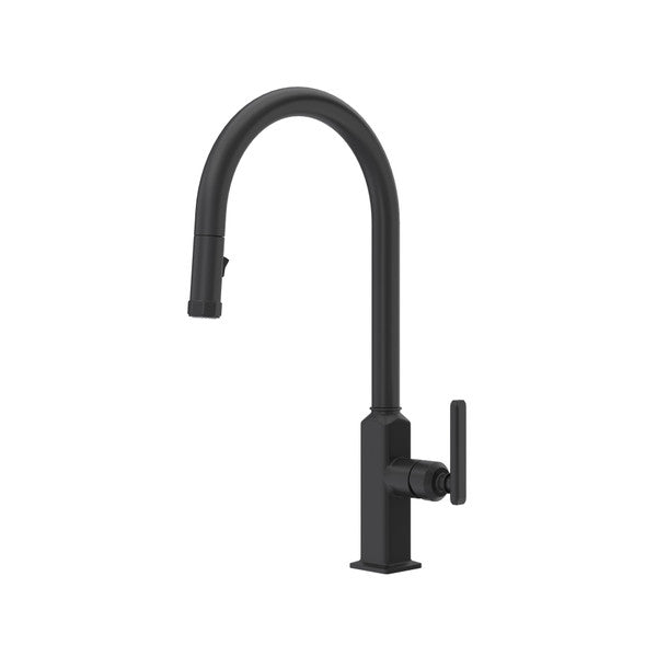 Rohl Apothecary Pull-Down Kitchen Faucet With C-Spout