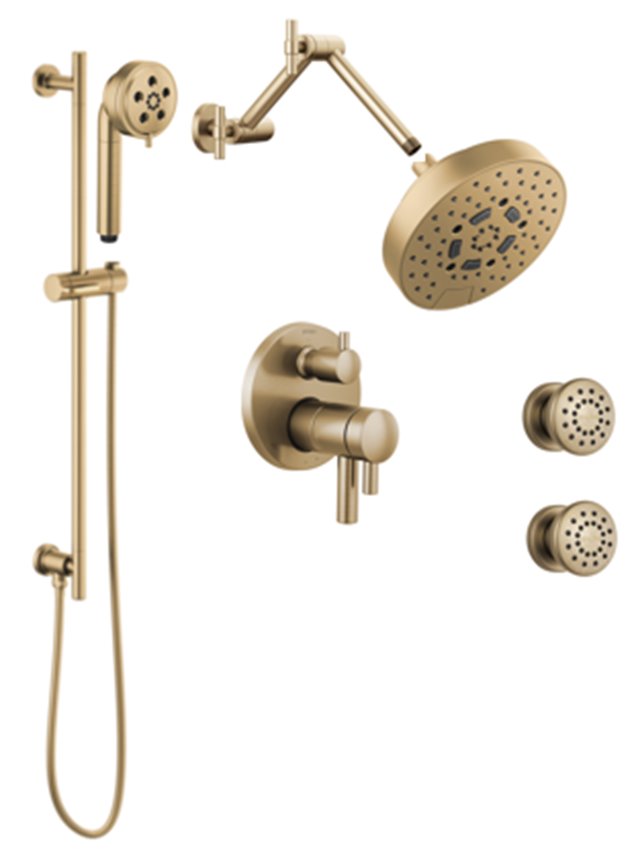 BRIZO ESSENTIAL KIT335ES 3-WAY THERMOSTATIC SHOWER KIT