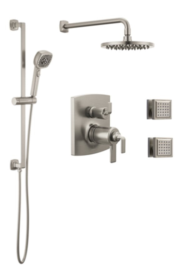 BRIZO ALLARIA KIT335AL 3-WAY THERMOSTATIC SHOWER KIT