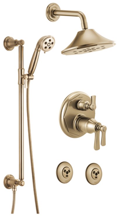 BRIZO ROOK KIT335RK 3-WAY THERMOSTATIC SHOWER KIT